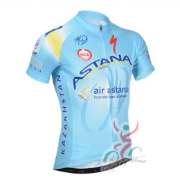 Áo xe đạp Astana(Mẫu 2)
