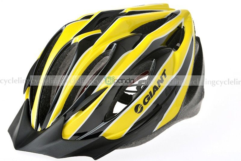Mũ bảo hiểm xe đạp Giant(Mẫu 2) đen vàng