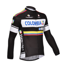 Áo xe đạp dài tay Colombia(Mẫu 1)