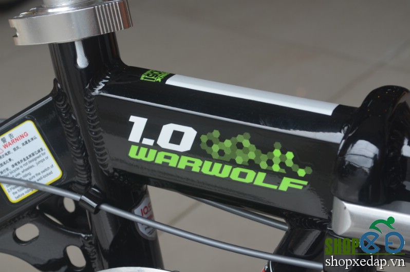 xe dap toan thang-Xe đạp gấp TRINX WARWOLF10 2016