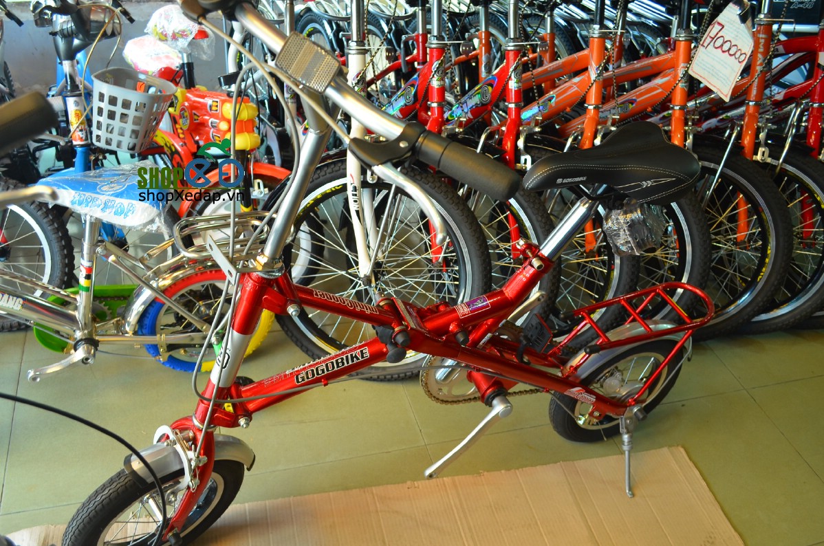 Xe đạp xếp XEP12 đỏ