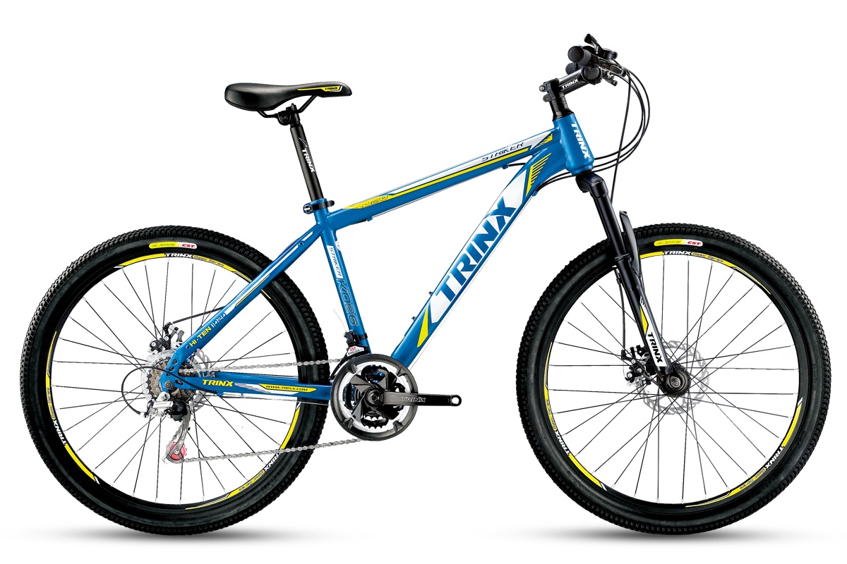  Xe đạp địa hình TRINX STRIKER K026 2016 trang xanh duong