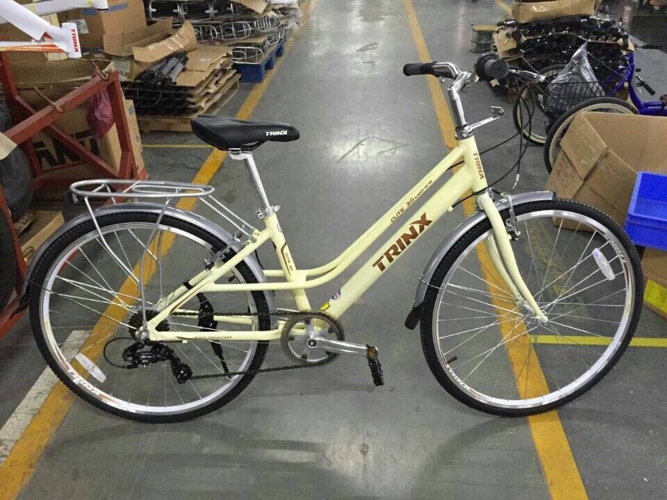 Toan Thang Cycles - Shopxedap -Xe đạp thời trang TRINX CUTE3.0 2016 Vàng