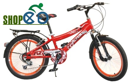 Xe đạp nữ Action 16 inch cho bé gái màu hồng  MixASale