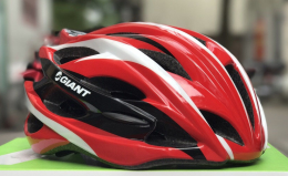 Mũ bảo hiểm xe đạp Giant(Mẫu 2) Đỏ đen