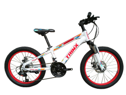 Xe đạp trẻ em TRINX JUNIOR2.0 2017 Trắng đỏ