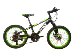 Xe đạp trẻ em TRINX JUNIOR2.0 2017 Đen xanh lá