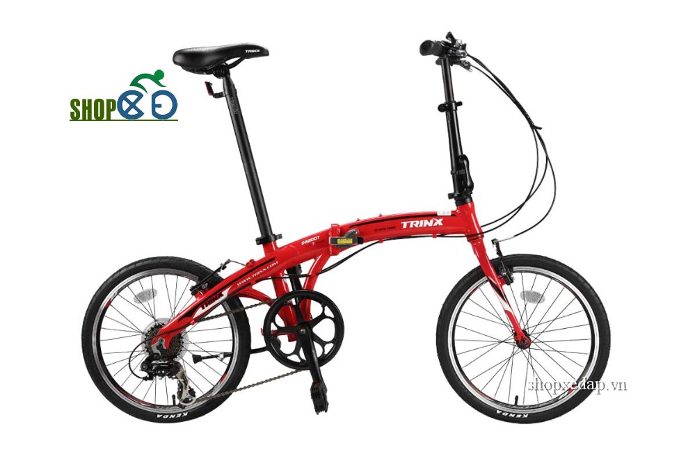 Xe đạp gấp TRINX DA2007 đỏ