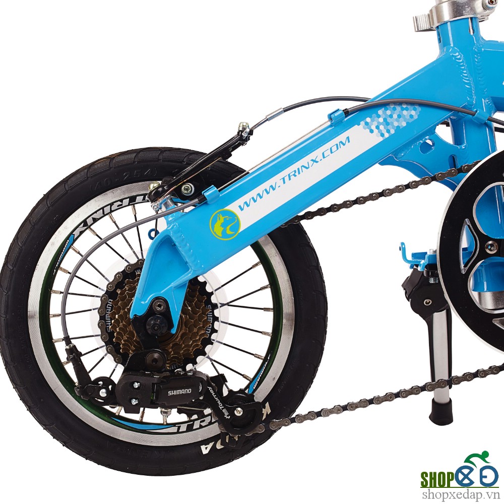 Xe đạp gấp TRINX WARWOLF1.0 2016  bánh xe