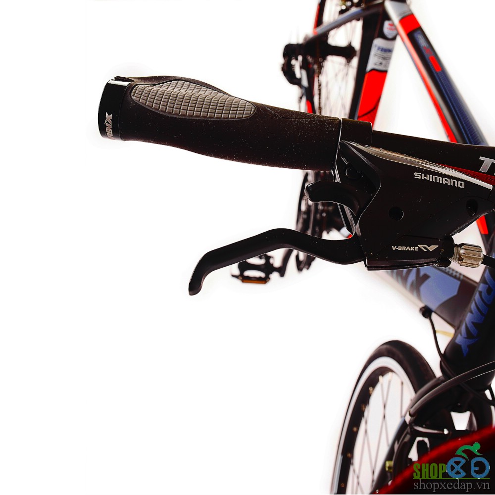 Xe đạp thể thao TRINX FREE 2.0 2016 Đen xám đỏ 