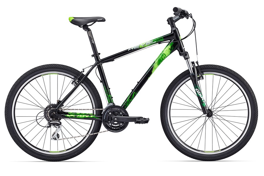 Xe đạp địa hình GIANT REVEL 1 2017 đen xanh lá black green