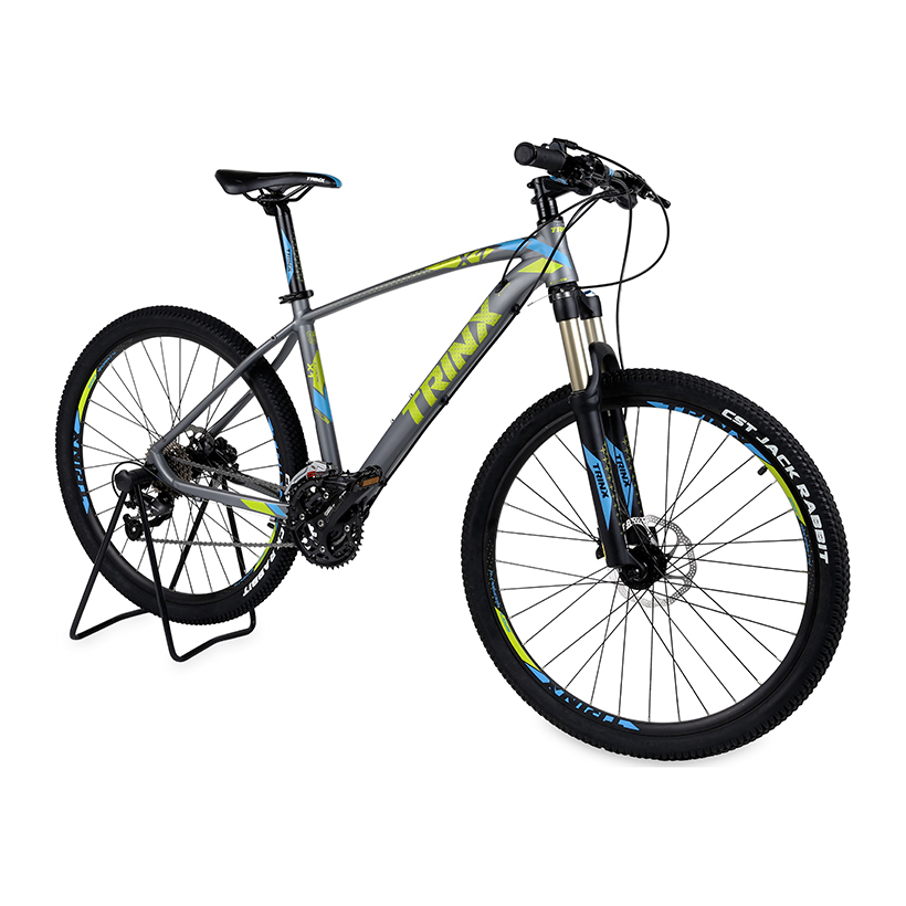 Xe đạp địa hình TRINX X-TREME X1 2017 Xám xanh lá xanh dương