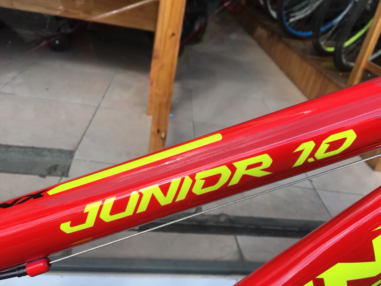 Xe đạp trẻ em TRINX JUNIOR1.0 2019 Red Yellow