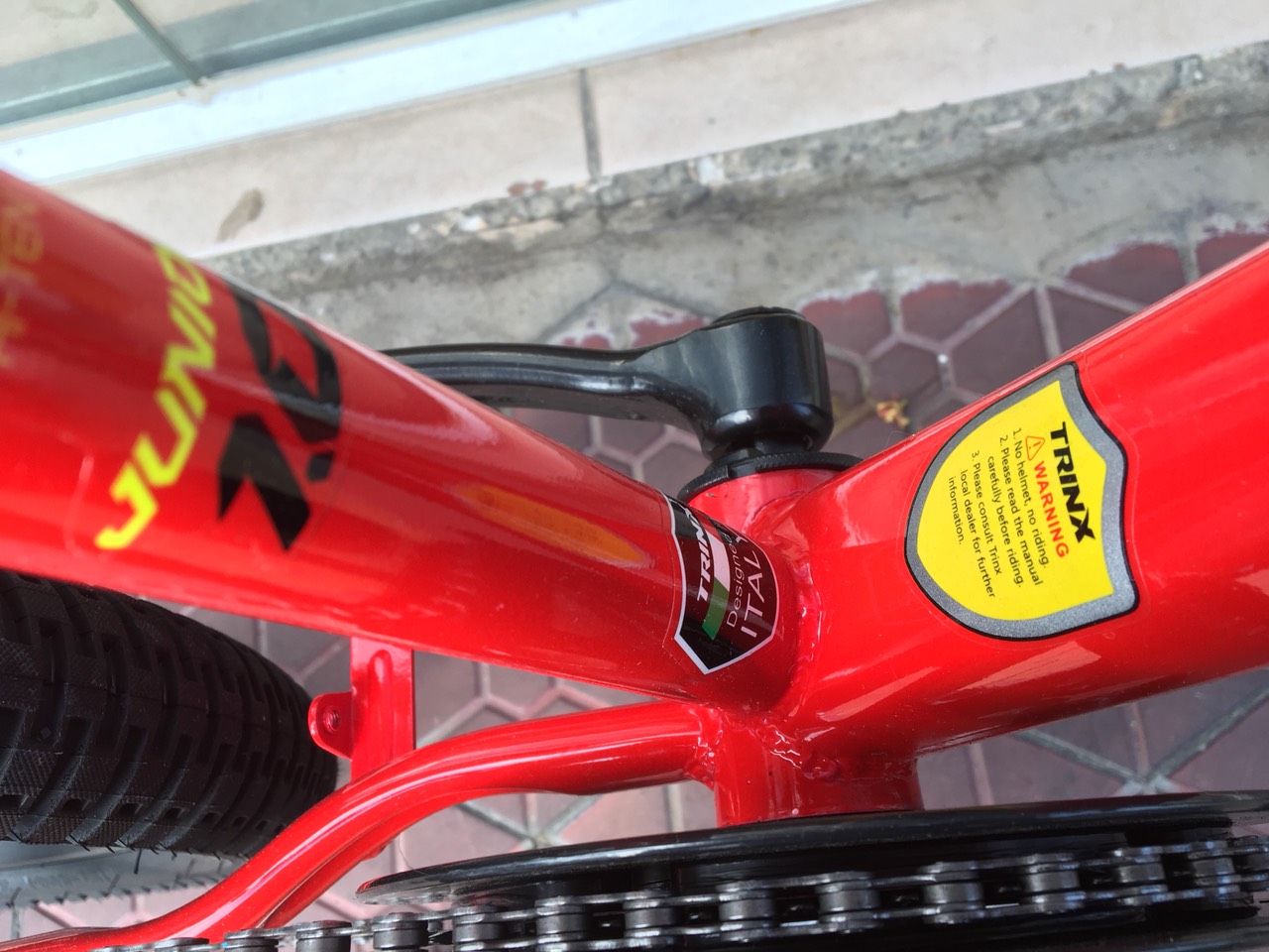 Xe đạp trẻ em TRINX JUNIOR1.0 2019 Red Yellow