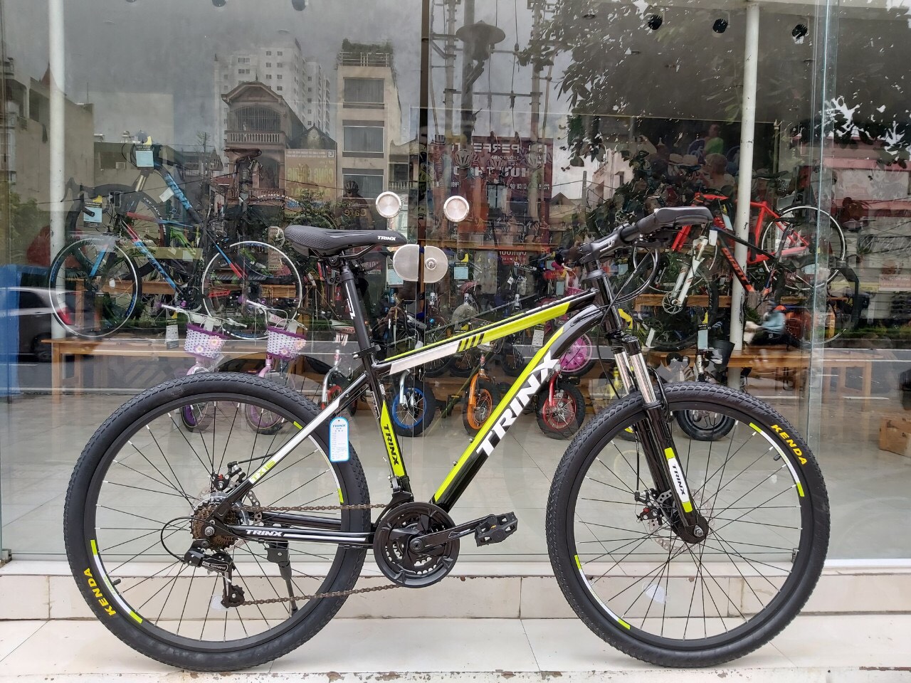 Xe đạp địa hình TrinX TX16 2019 Black Green 