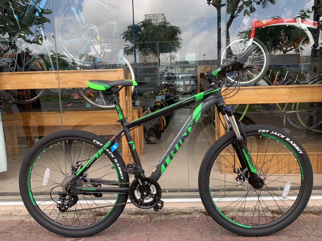 Xe đạp địa hình TrinX TX20 2018 Black Green