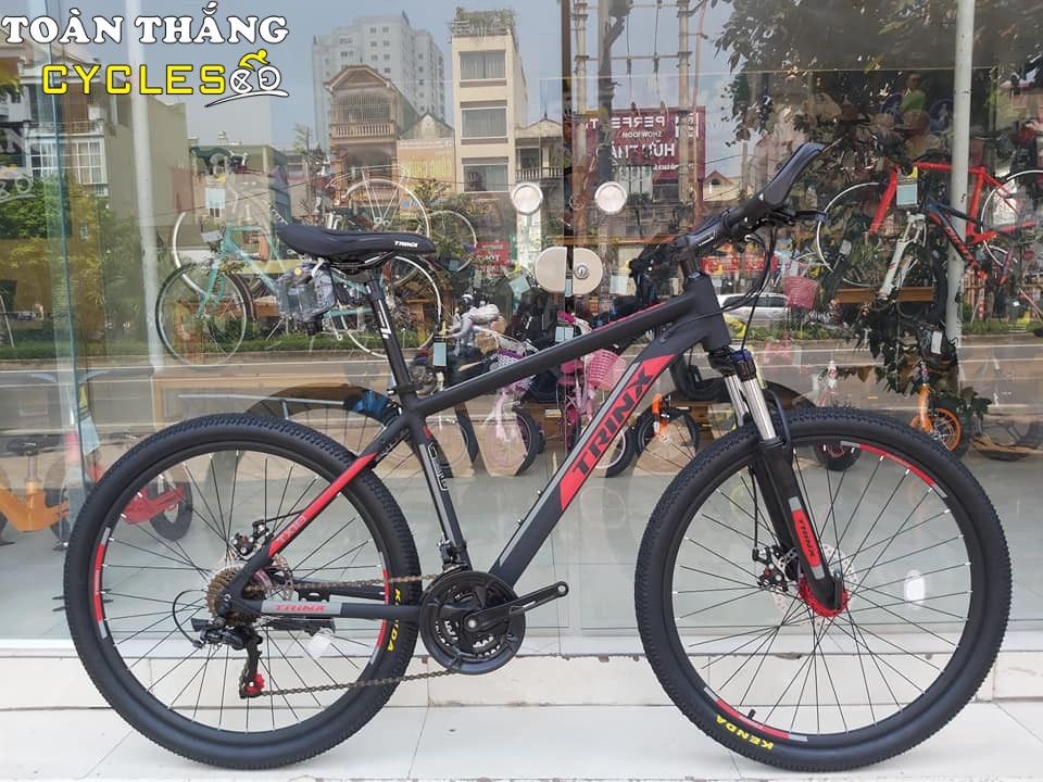 Xe đạp địa hình TrinX TX18 2019 Black Red Matt