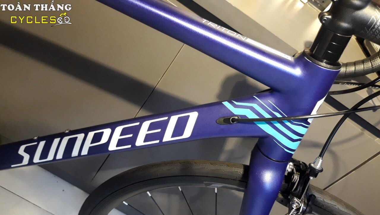 Xe đạp đua Sunpeed Sora 2x8 Speeds Blue