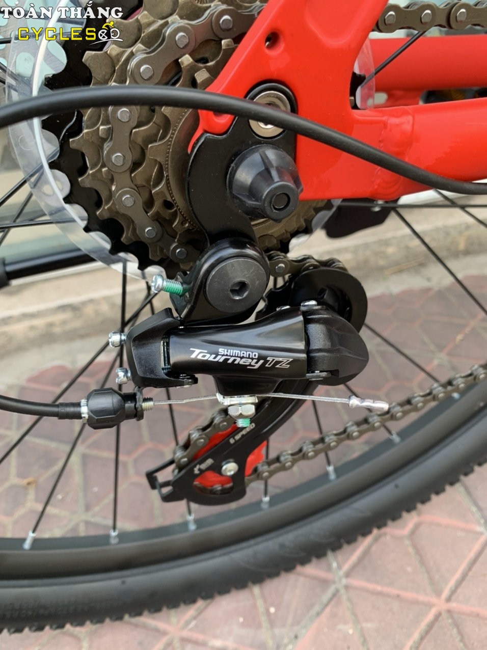 Xe đạp địa hình TRINX M136 2021 Đỏ