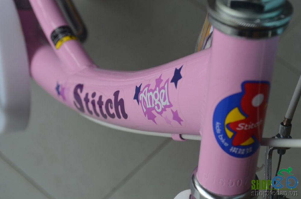 Xe đạp trẻ em Stitch JK 909 Angel 16 khung sườn