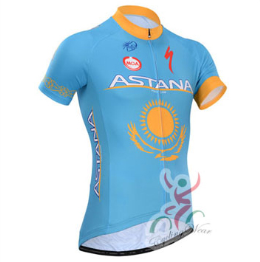 Áo xe đạp Astana(Mẫu 1)