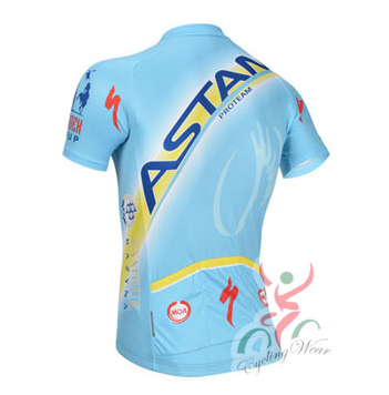 Áo xe đạp Astana(Mẫu 2)