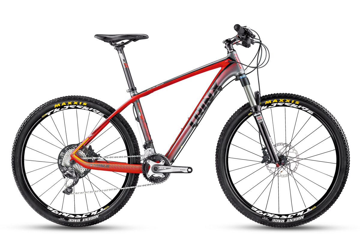 Toan Thang Cycles - Shopxedap - Xe đạp địa hình TRINX CONQUEROR S1600 2016 Xám đỏ