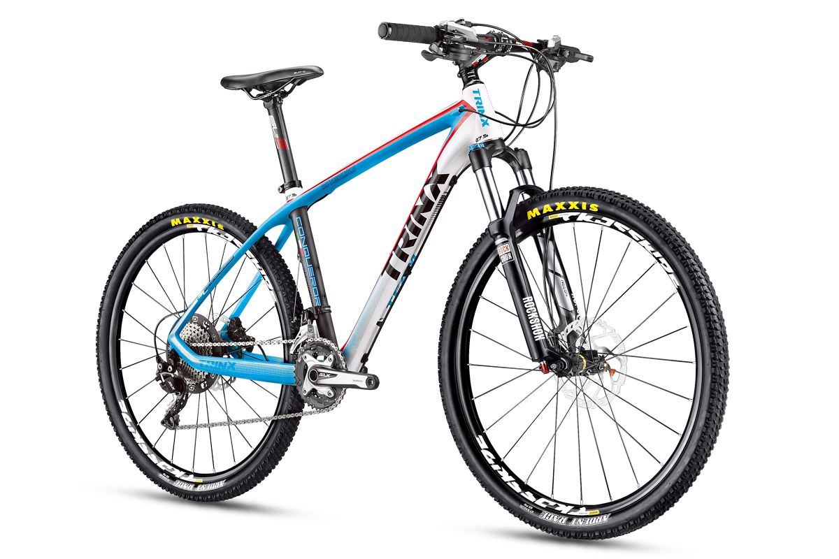 Toan Thang Cycles - Shopxedap - Xe đạp địa hình TRINX CONQUEROR S1600 2016 Trắng xanh