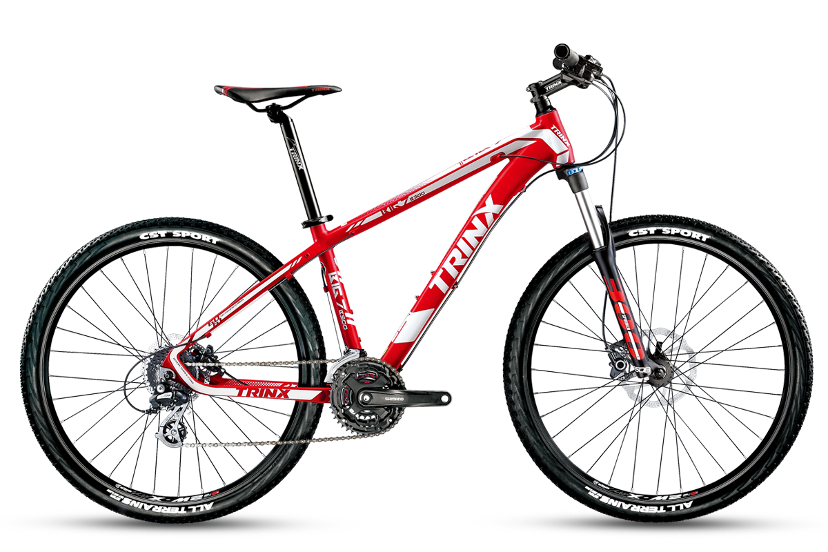 Toan Thang Cycles - Shopxedap - Xe đạp địa hình TRINX BIG SEVEN B500 2016 Đỏ trắng