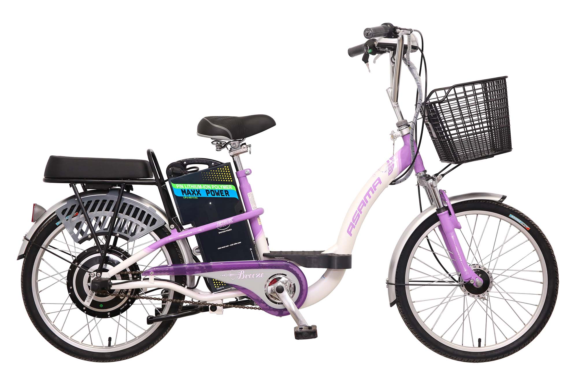 Xe đạp điện Asama EBK-002 (Pin LIPO)-XE ĐẠP TOÀN THẮNG