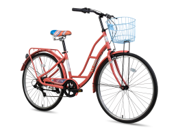 Xe đạp thời trang Jett Catina Orange 2017