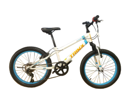 Xe đạp trẻ em TRINX JUNIOR1.0 2017 Trắng cam