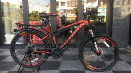 Xe đạp địa hình Alcott 5300XC 24 Black Red