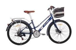 Xe đạp thời trang Low-Carbon City Bike 026 2018 Blue