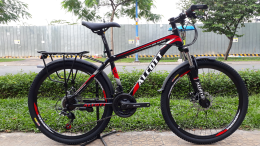 Xe đạp địa hình Alcott 26AL-MT05 Black Red