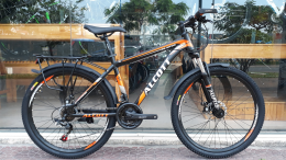Xe đạp địa hình Alcott 26AL-MT05 Black Orange