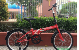 Xe đạp gấp Low Carbon GX06V 2019 Red White