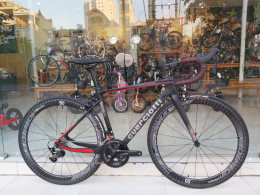 Xe đạp đua Guerciotti Cartesio 105 R7000 Black Red