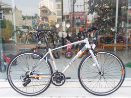 Xe đạp thể thao TRINX FREE 1.0 2019 Silver Orange
