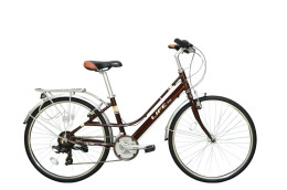 Xe đạp thời trang City Bike Life Bwauty 26 Brown