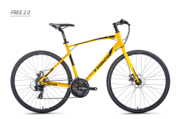 Xe đạp thể thao TRINX FREE 2.0 2020 Orange Black Gray
