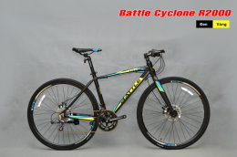 Xe đạp thể thao Battle Cyclone R2000 Black Yellow