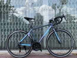Xe đạp đua TRINX TEMPO1.0 2020 Đen Xanh dương
