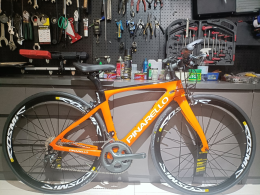 Xe đạp Thể thao Pinarello F10 Tiagra R4700 Cam Đen Trắng