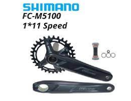 Giò dĩa cốt rỗng xe đạp MTB Shimano Deore FC-M5100-1 170mm 36T