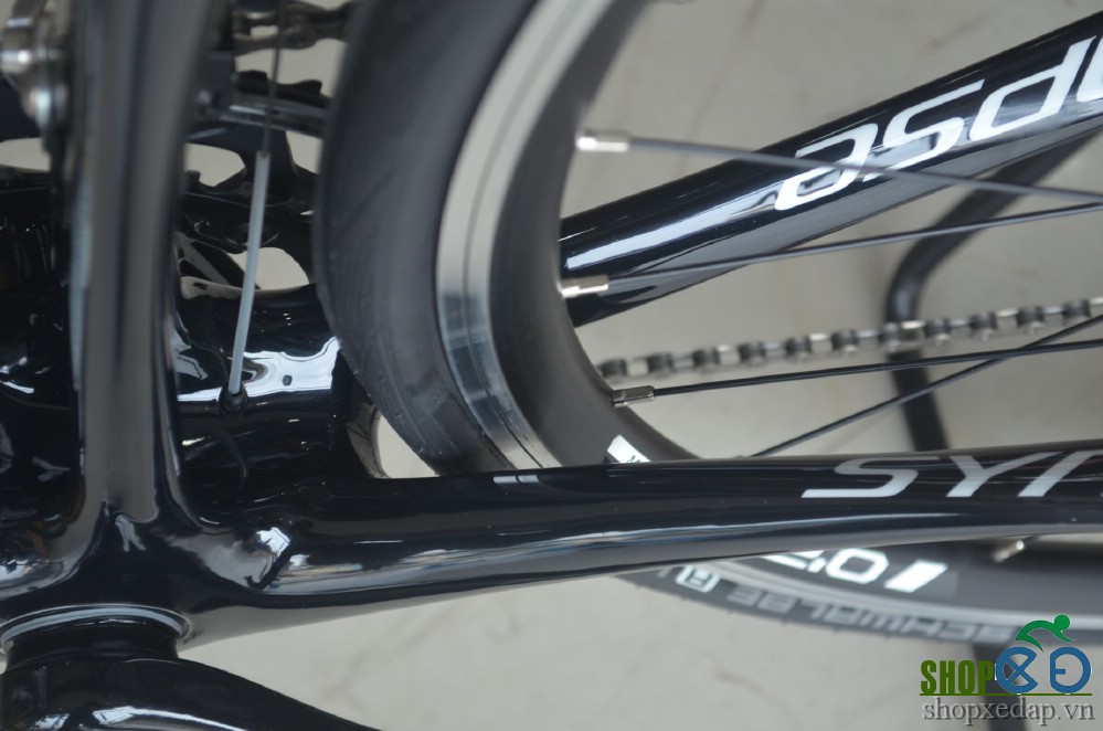 Xe đạp cuộc Canondale Synapse Carbon Tiagra 2016 vành nhôm 2 lớp