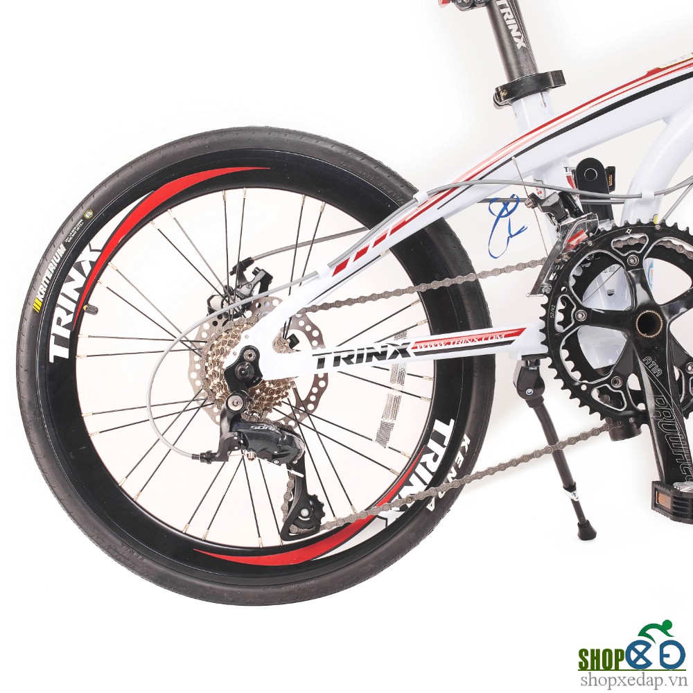 Xe đạp gấp TRINX DOLPHIN3.0 2016  bánh xe