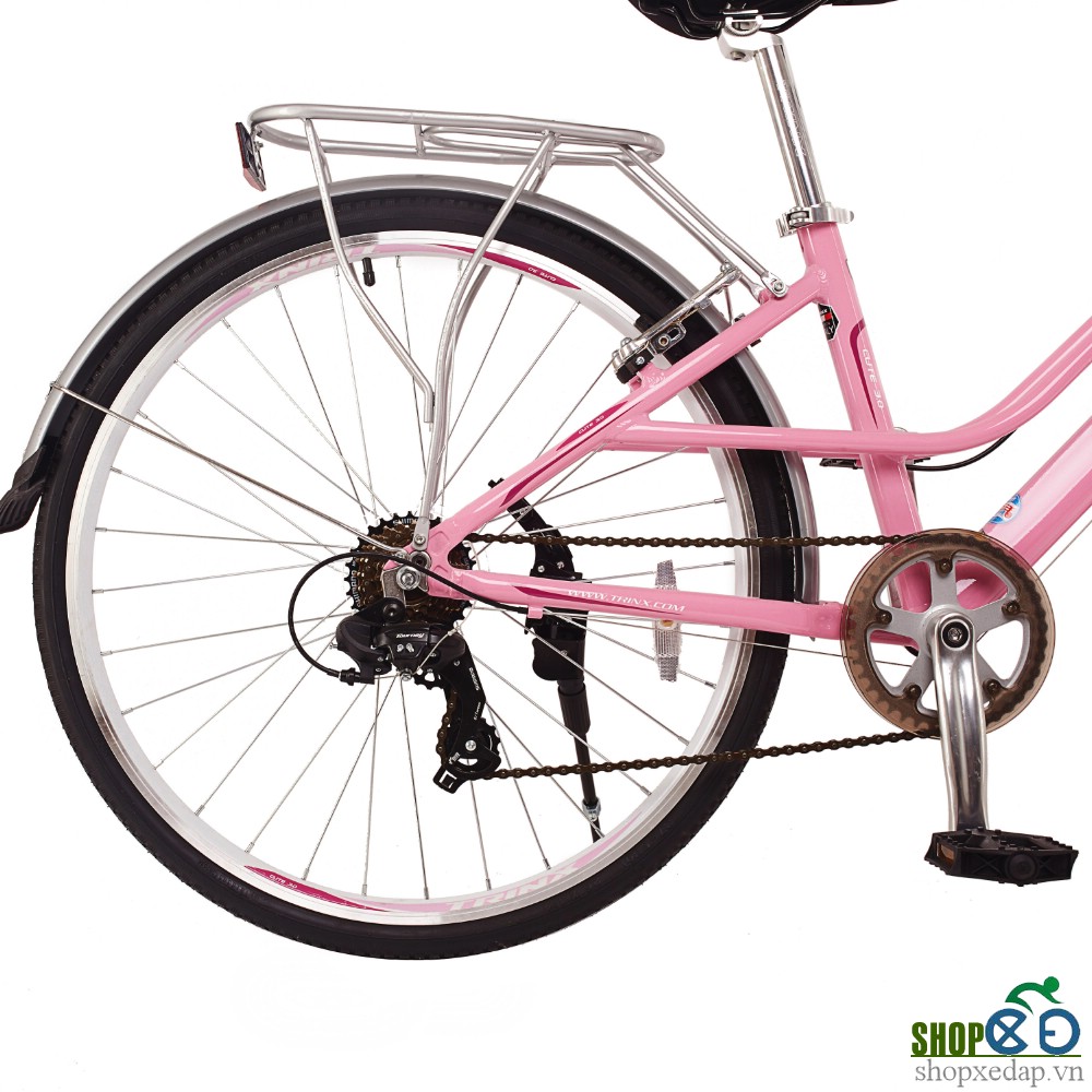 Xe đạp thời trang TRINX CUTE3.0 2016 Hồng bánh xe