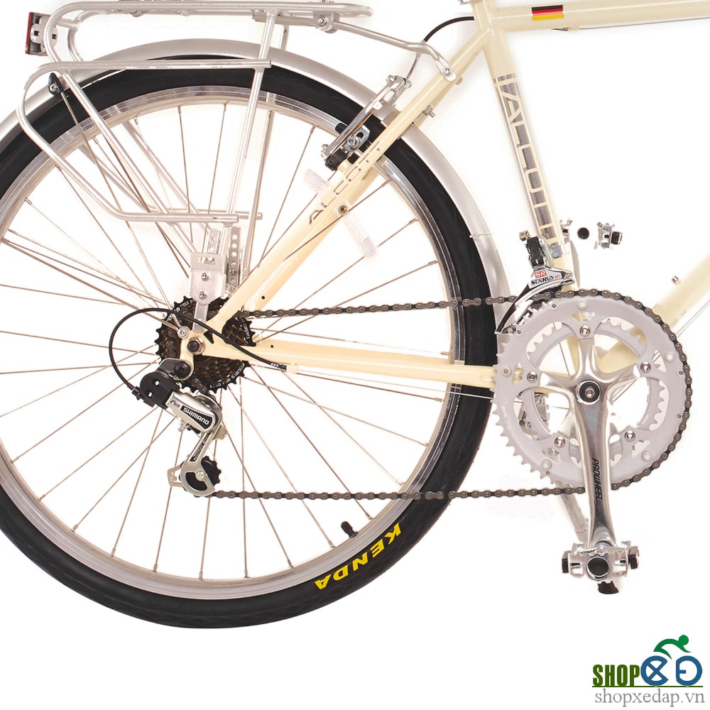 Xe đạp thể thao Alcott Classic 26 Yellow bánh xe