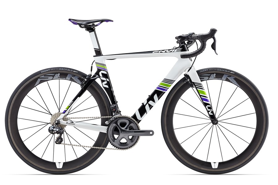 Xe đạp đua GIANT Envie Advanced Pro 1 2017 đen trắng black white